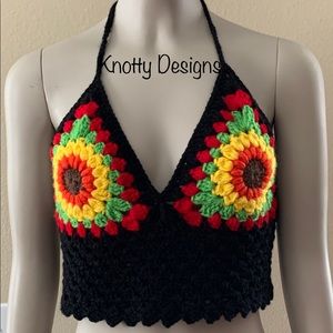Sunburst Crop Top